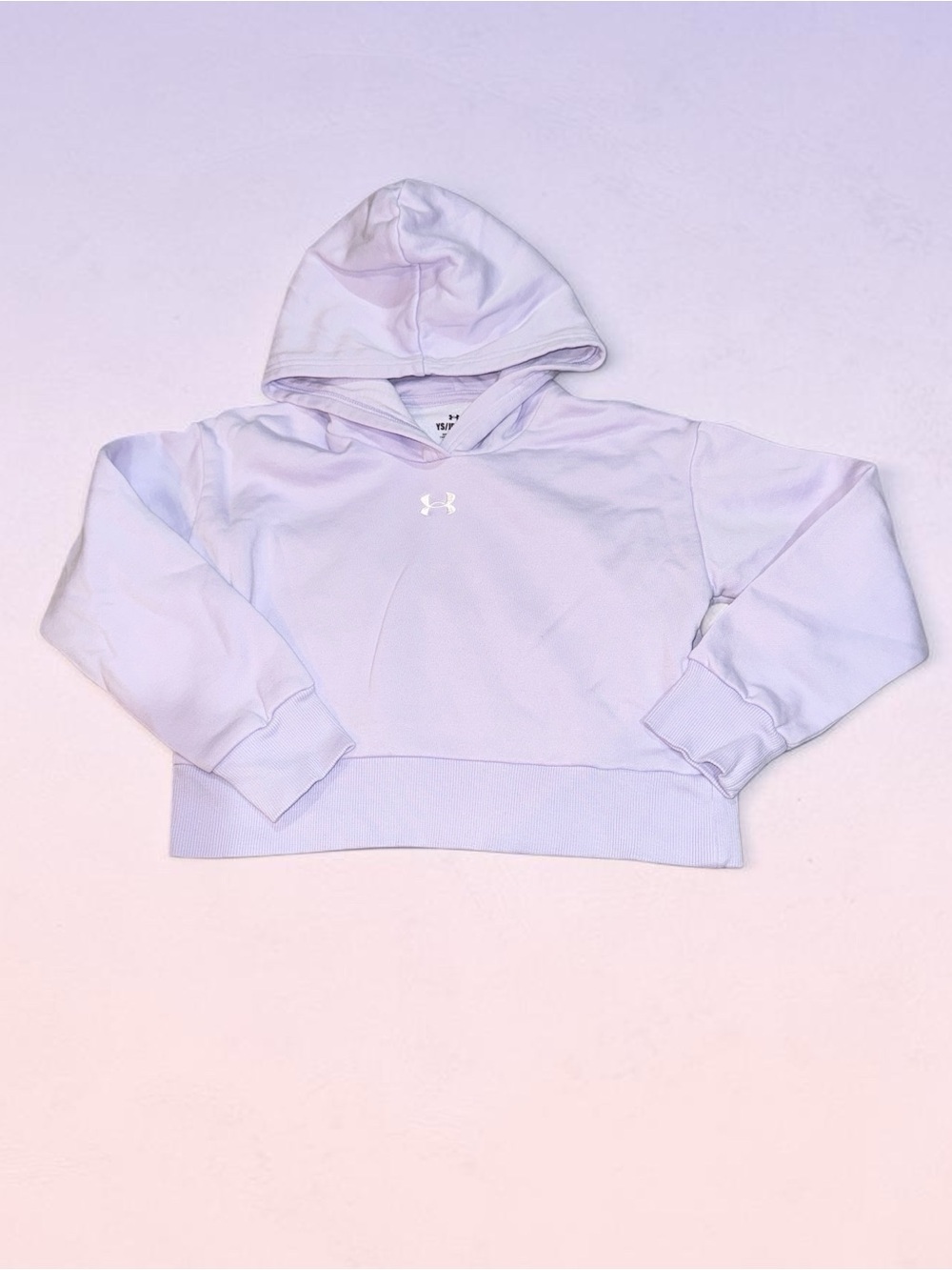 Under Armour Girls' Lavender Hoodie  (Small)